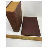 Antique medical advisor and accounting book