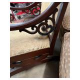 Antique Victorian platform rocking chair