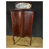 Antique record cabinet