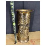 Brass umbrella holder