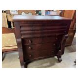 Antique empire chest of drawers