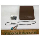 New silpada sterling silver necklace and earrings