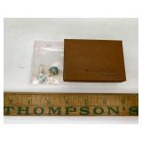 New silpada sterling silver & turquoise earrings