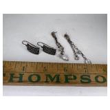 2 pair new silpada sterling earrings