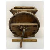 Primitive wood churn