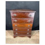 Mahogany chest