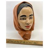 Vintage ceramic bust