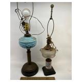 2 vintage lamps
