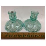 Fenton candle holders