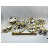 Ucagco PY Early Provincial ROOSTER & ROSES