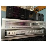 Stereo receiver and cassette deck