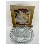 Large crystal chip and dip set