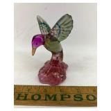 Fenton glass humming bird