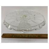 Glass cake stand