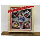 Vintage glass ornaments