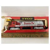 Tyco Santa Fe engine HO