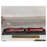 2 Tyco HO silver streak engines