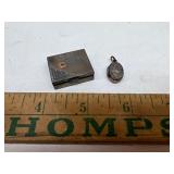 Sterling silver box and pendant