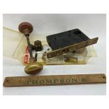 Antique door hardware