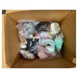 Large lot of TY beanie babies