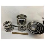 Stainless mixing bowls and other