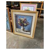 Large floral picture r. Luke