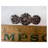 Vintage sterling silver brooch
