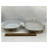 2 pieces Corning ware