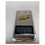 Antique 9kt gold brooch