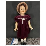 Vintage plastic doll 34" tall great condition