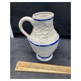 Pottery pitcher