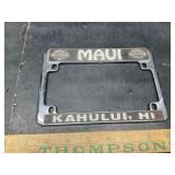 Motorcycle tag frame