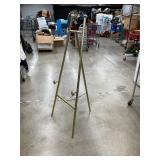 Brass easel