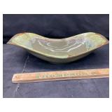 Antique pottery dish