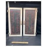 2 vintage doors 12ï¿½ï¿½by 27ï¿½ï¿½