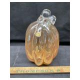 Glass pumpkin