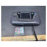 Sega game gear with game