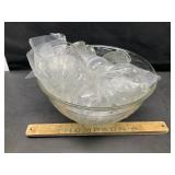 Tiara punch bowl set