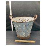 Vintage oyster basket