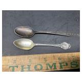 28.5 g sterling  silver spoons