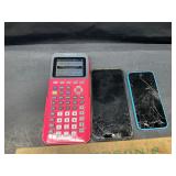 Calculator and phones