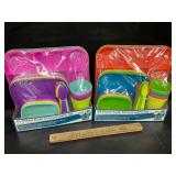 2-24pc kids dinnerware sets