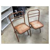 2 vintage childrenï¿½s chairs