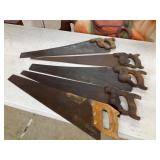 Vintage hand saws