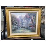 Thomas Kinkade on canvas