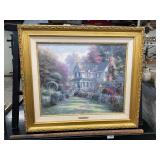 Thomas Kinkade on canvas