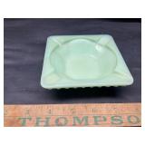 Jadeite ashtray