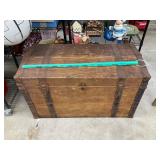 Large antique trunk