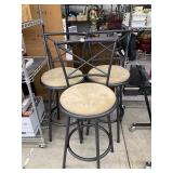 3 bar stools