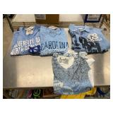 4 new UNC shirts all size M